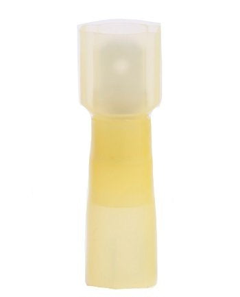 #40212 Heat Shrink 12-10 Yellow F-I .250 MQC 100 Pack