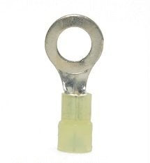 #50250N Nylon 12-10 Clear Insulated 5-16 Ring 100 Pack