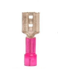 50176N Nylon 22-18 Pink Insulated Terminal .250 FQC 100 Pack