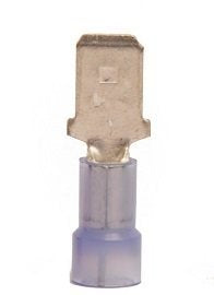 #50181N Nylon 16-14 Blue Insulated .250 MQC 100 Pack