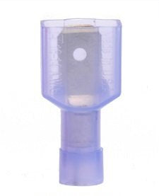 #50208 Nylon 16-14 Insulated Blue F-I .250 MQC 100 Pack