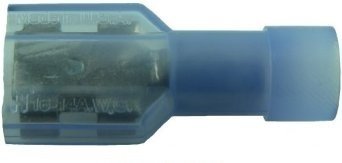 #50209 Nylon 16-14 Fully Insulated Blue Female Disconnect 100 Pack
