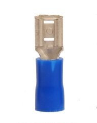 #20195 Vinyl 16-14 Blue Insulated .187 FQC 100 Pack