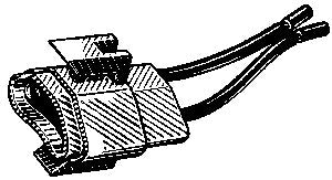 #AV17621 Windshield Washer Pump Connector Ford