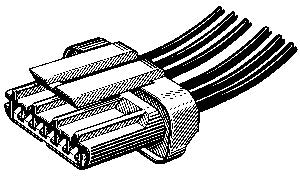 #18217 Ignition and Neutral Safety Harness Connector Ford