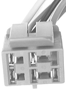 #AV19887 Auxillary Blower Switch Harness Connector Ford