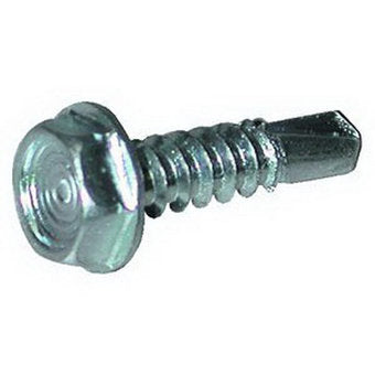 Hex Washer Head TEK Screws - #8 through #14 - 100 Pack - DencoDistributing