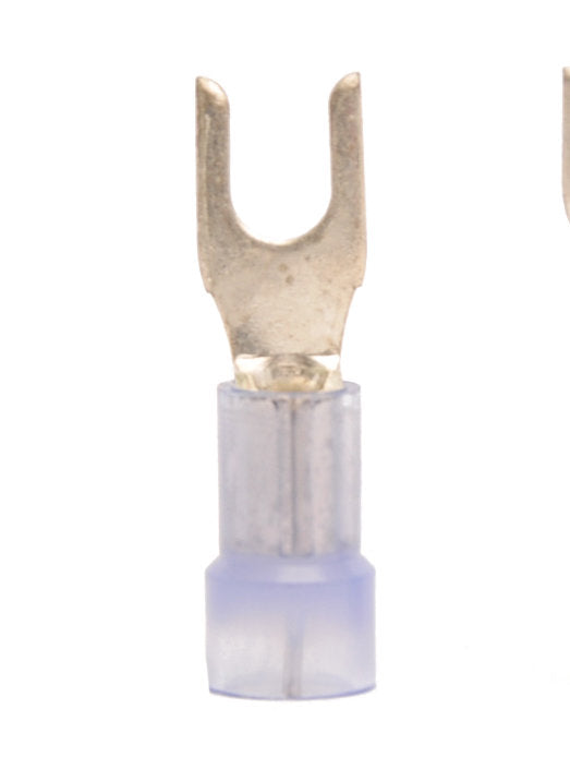 #50140N 16-14 Nylon Insulated #6 Spade 100 Pack