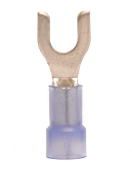 #50150N 16-14 Nylon Insulated #8 Spade 100 Pack