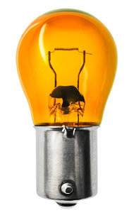 #7507 S-8 S.C. BAU15s 12V 21W 1.75A 22CP NATURAL AMBER (PY21W) 10 Pack
