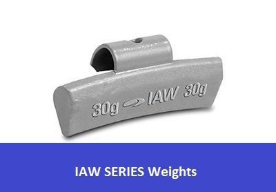 IAW Coated Style Wheel Weights 5 Gram - 60 Gram - DencoDistributing