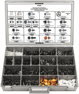 #8695 Nissan Replacement Push Retainer Assortment 565 Piece - DencoDistributing