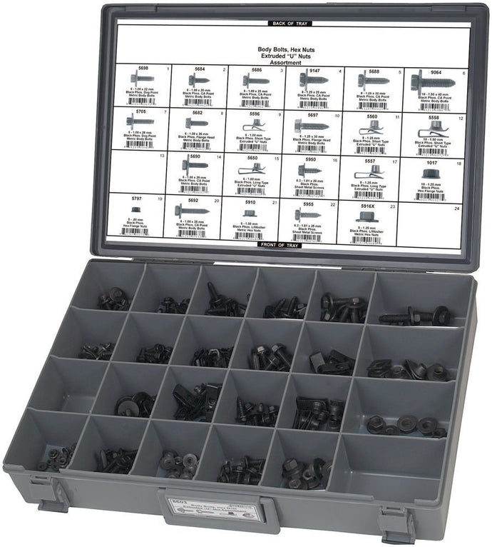 #8603 Universal Body Bolt Fastener Assortment - DencoDistributing