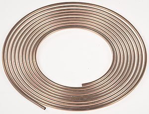 #CN3 Copper Nickel Brake Line Tubing 3-16" x 25' Length