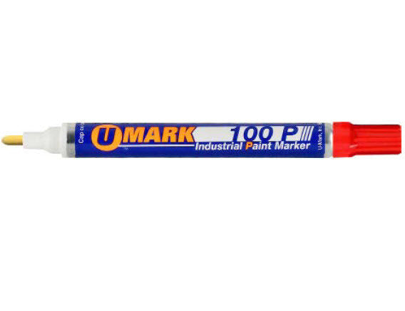 #10204 Paint Marker in Red Precision Valve 12 Pack