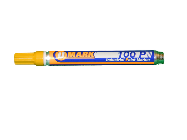 #10206 Paint Marker in Yellow Precision Valve 12 Pack
