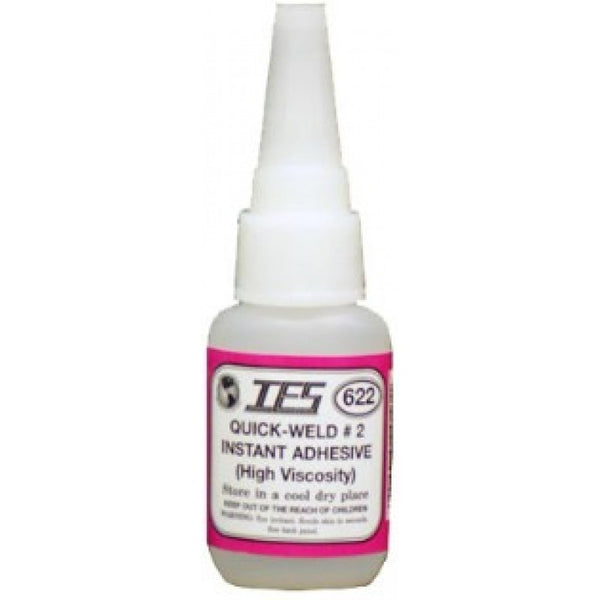 #622 IES QUICK-WELD #2 (THICK) 1 FL OZ. CLEAR 3 Pack