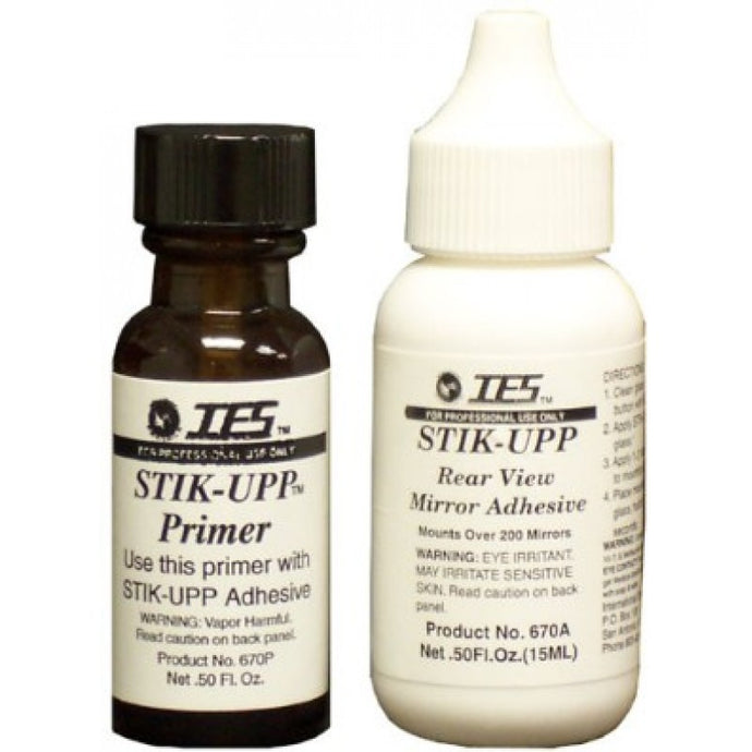 #670 IES Stick-Up Mirror Adhesive 2 Pack