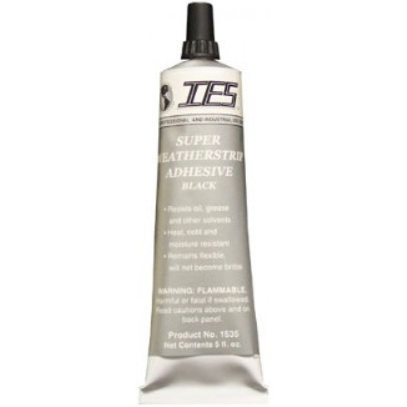 #1535 IES Super Weatherstrip Adhesive Black 4 Pack