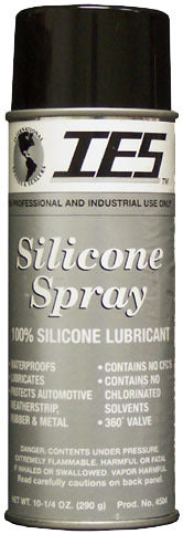 #4504 IES Silicone Spray NO-CA 16 OZ. Aerosol 4 Pack