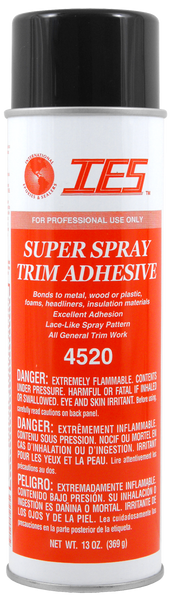 #4520 IES Super Spray Trim Adhesive 20 OZ. 2 Pack
