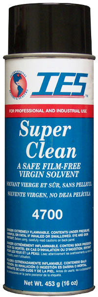 #4700 IES Super Clean Aerosol 24 OZ. 4 Pack