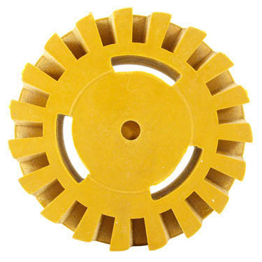 #7044 IES 4 in. ERASER WHEEL W-MANDREL 4000RPM MAX