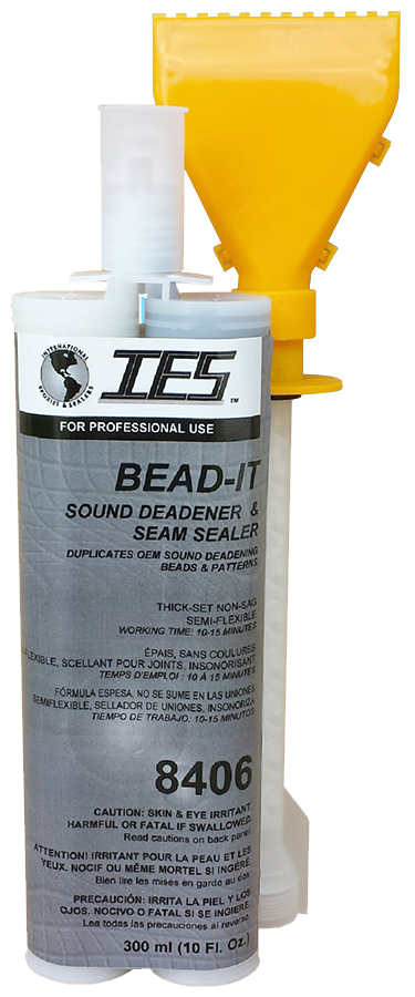 #8406 IES BEAD -IT SOUND DEADENER & SEAM SEALER 10 Fl. OZ. Kit - DencoDistributing
