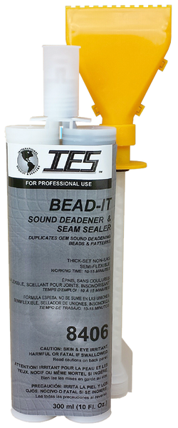 #8406 IES BEAD -IT SOUND DEADENER & SEAM SEALER 10 Fl. OZ. Kit - DencoDistributing