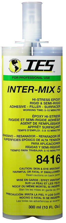 #8416 IES INTERMIX 5 HI-STRESS EPOXY 10 OZ. CARTRIDGE - DencoDistributing