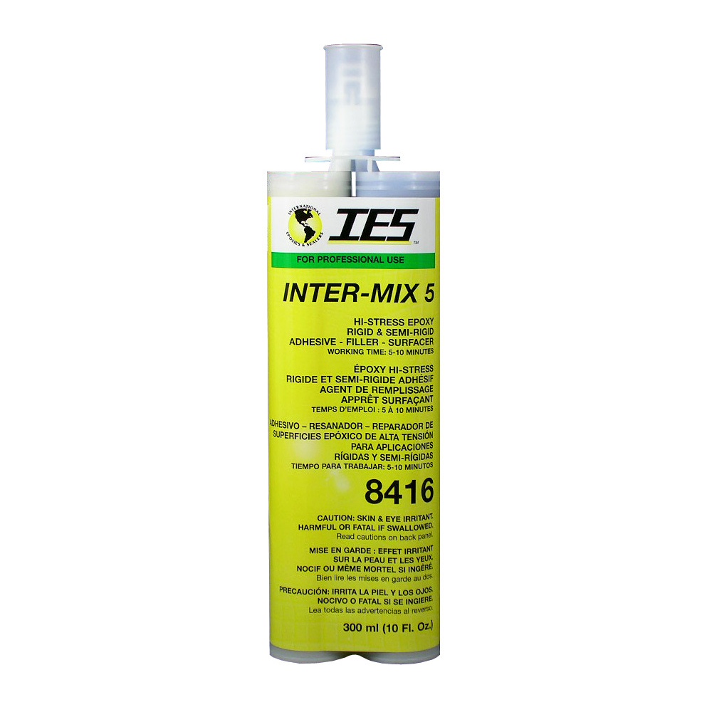 #8416 IES INTERMIX 5 HI-STRESS EPOXY 10 OZ. CARTRIDGE