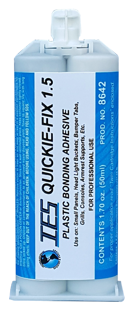 #8642 IES QUICKIE-FIX 1.5 50ML PLASTIC BONDING ADHESIVE - DencoDistributing