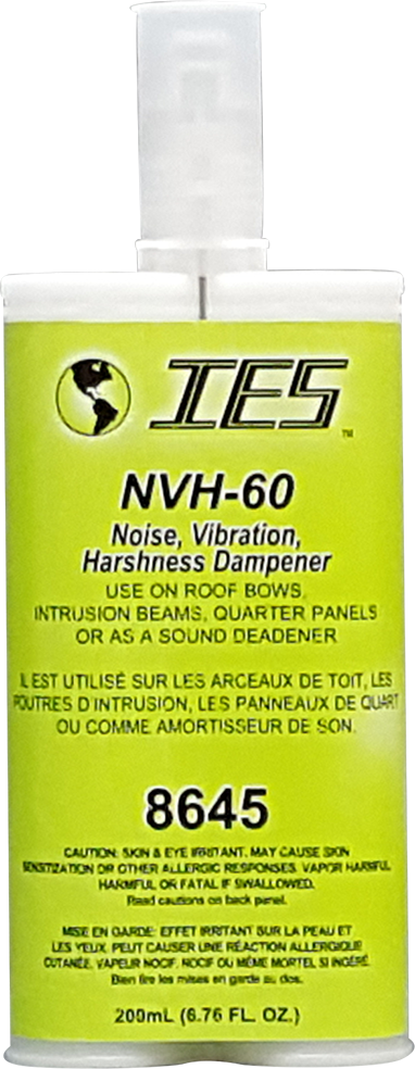 #8645 IES NVH-60 DAMPENING MATERIAL -NOISE, VIBRATION, HARSHNESS 7.76 Fl. OZ. - DencoDistributing