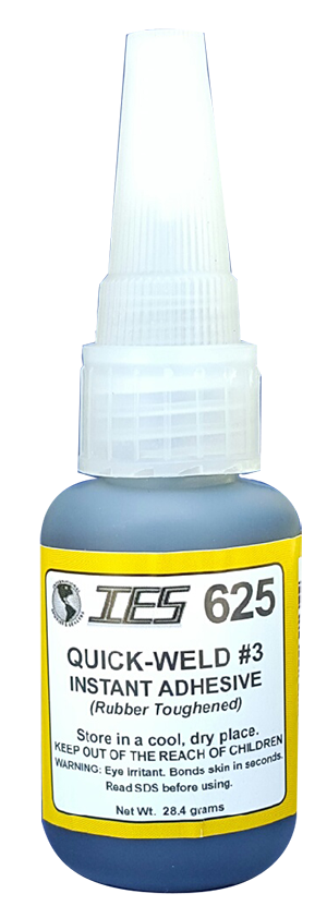#625 IES QUICK-WELD #3 INSTANT ADHESIVE 1-OZ. 2 Pack