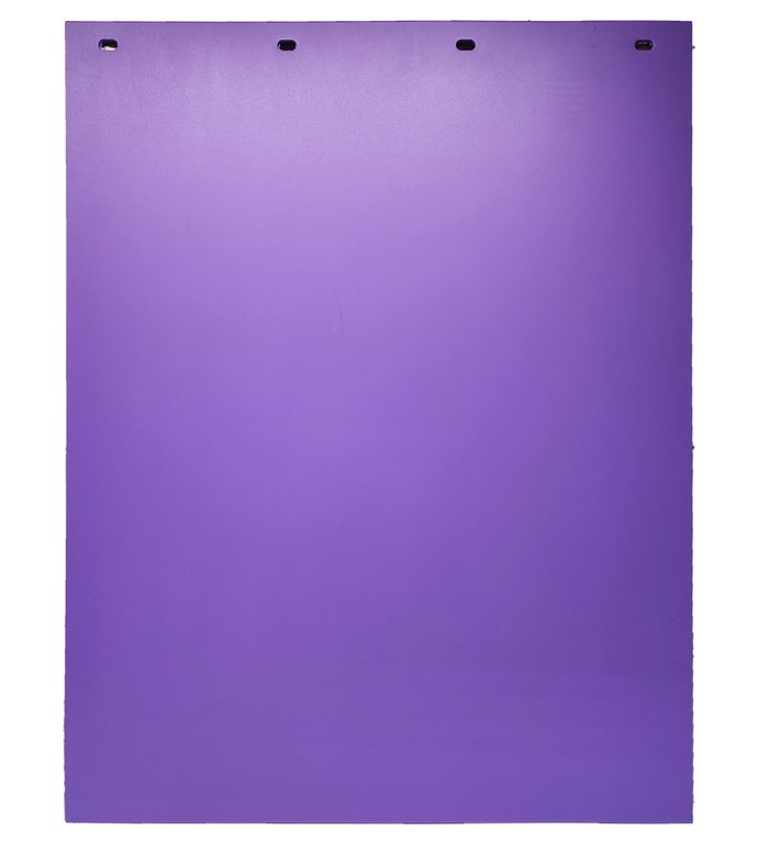 #2430P Purple Colored Mudflap -  24x30