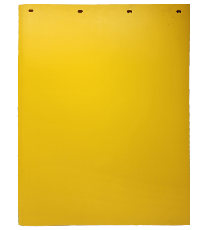 #2430Y Yellow Colored Mudflap -  24x30