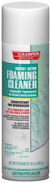 #RJS-5196 Chase Products Aerosol Foam Cleaner/Disinfectant 17oz Can 12/Case