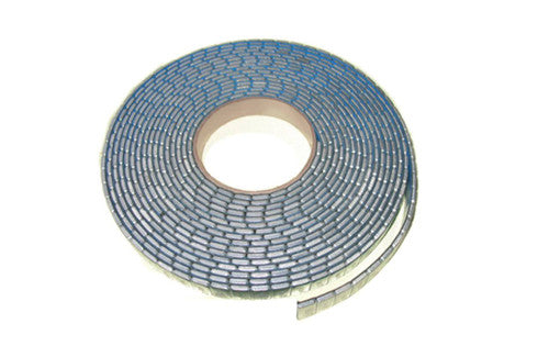 1/4 OZ Tape Weight Roll - 715 Pieces - Black  or Grey
