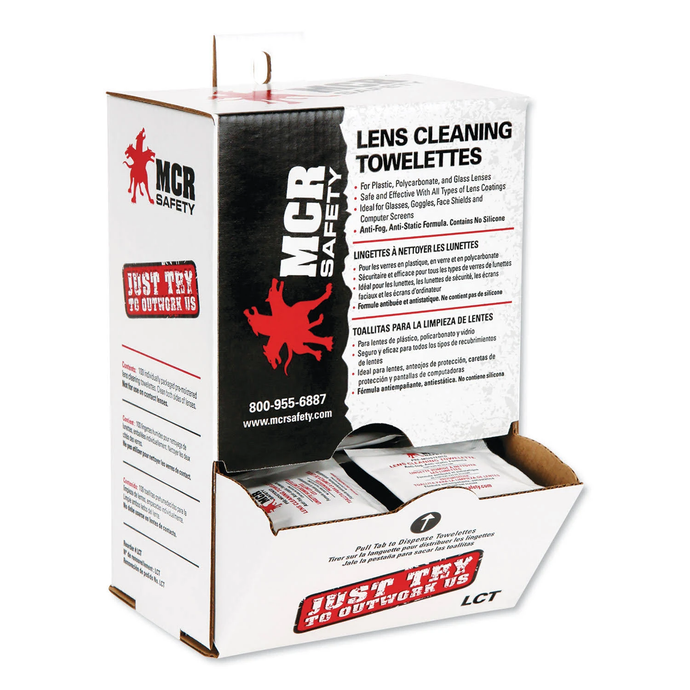 #LENSCLEANER Lens Cleaning Towelettes 100/Box