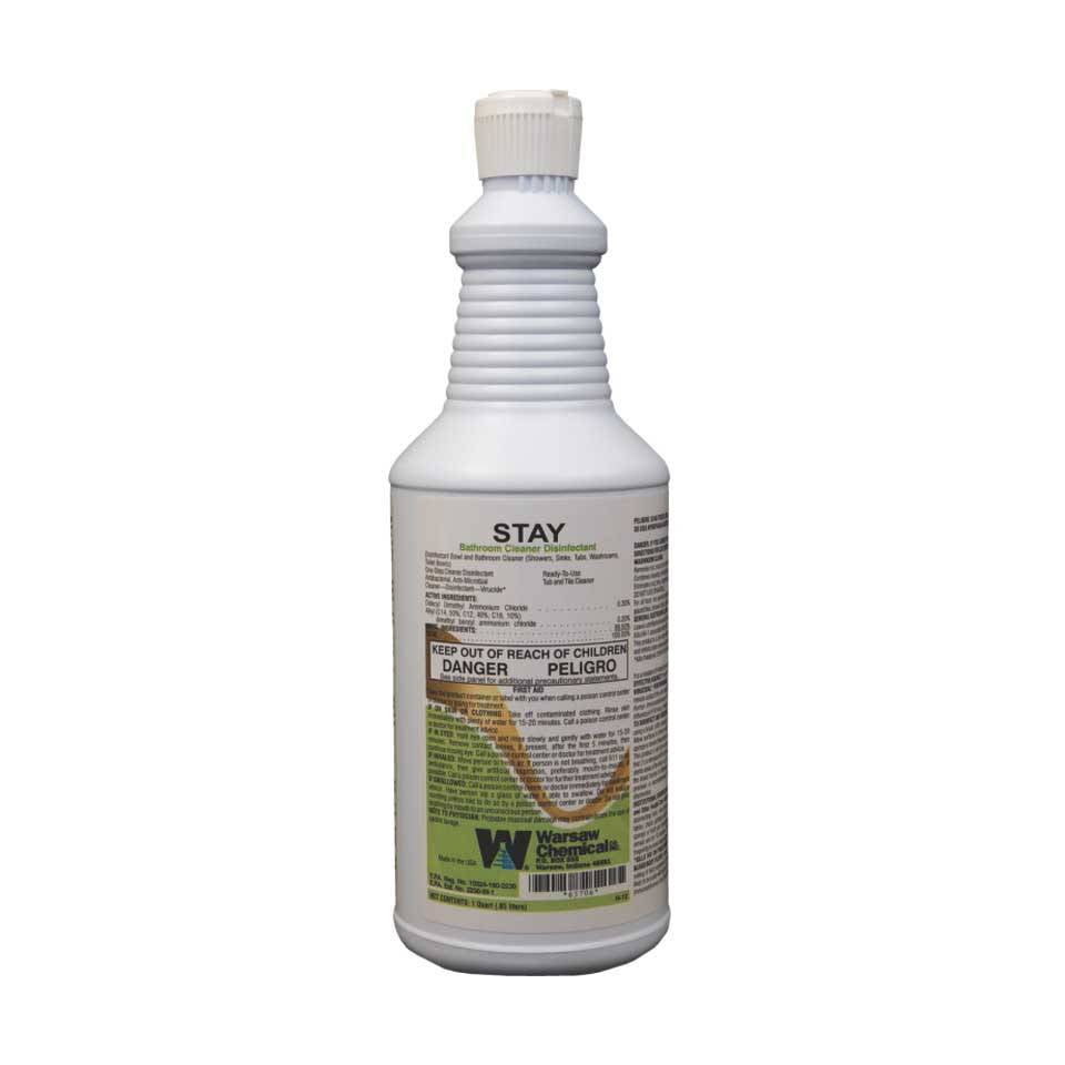 #STAY-12Q Stay - All purpose Bathroom Cleaner - Quart Bottle